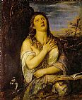 Penitent Mary Magdalen By Titian by Unknown Artist